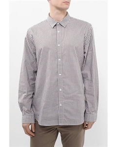 Рубашка хлопковая в мелкую клетку Guess