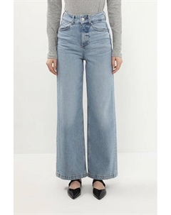 Джинсы с эффектом потертости широкого кроя Marc o'polo