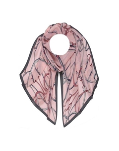 Палантин с принтом Mellizos