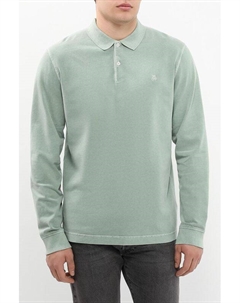 Поло хлопковое с длинным рукавом Marc o'polo