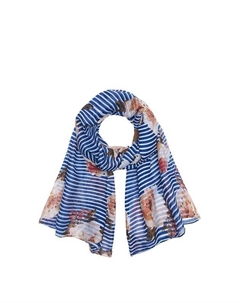 Палантин с принтом Mellizos