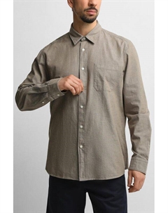 Рубашка хлопковая прямого кроя Hugo