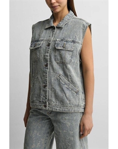 Жилет джинсовый с карманами Guess