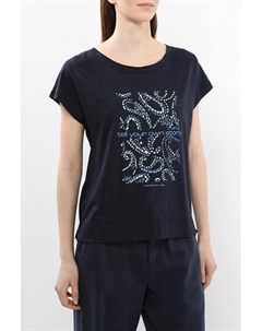 Футболка хлопковая с принтом S.oliver