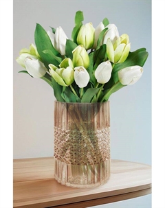 Ваза стеклянная Ригато Mandarin decor