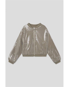 Жакет с пайетками на молнии Mayoral