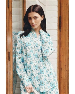 Рубашка свободного кроя с рюшами Belucci