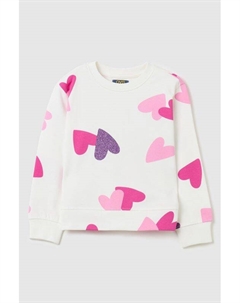 Свитшот хлопковый с принтом Ovs