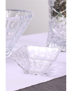 Конфетница хрустальная Marble Crystalite bohemia