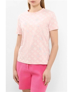 Футболка хлопковая с логотипом Guess