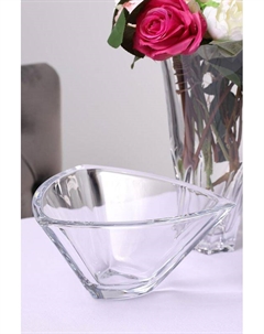 Конфетница хрустальная Triangle Crystalite bohemia