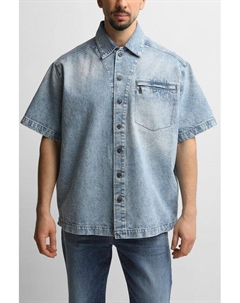 Рубашка джинсовая с коротким рукавом Boss