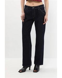 Джинсы клеш однотонные Guess