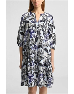 Платье льняное с принтом Gerry weber