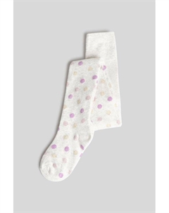 Колготки из смесового хлопка с принтом Acoola