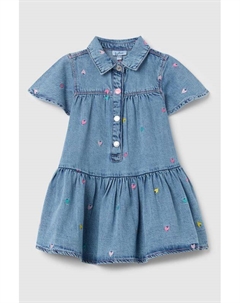 Платье джинсовое с вышивкой Fagottino