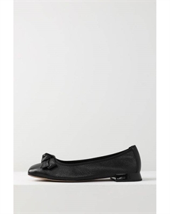 Балетки кожаные с декором Caprice