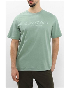 Футболка хлопковая с логотипом Marc o'polo