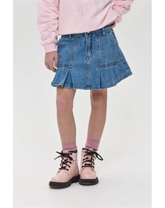 Юбка джинсовая с карманами в складку Choupette