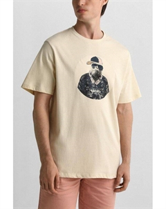 Футболка хлопковая с принтом Blend