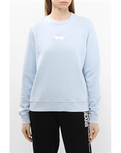 Свитшот хлопковый с принтом Karl lagerfeld