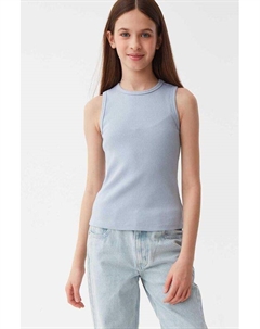 Топ хлопковый без рукавов Смена