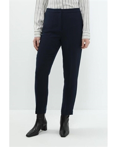 Брюки однотонные зауженного кроя Tommy hilfiger