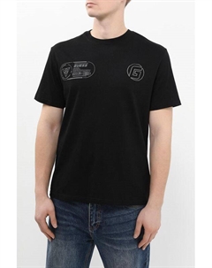 Футболка хлопковая с логотипом Guess