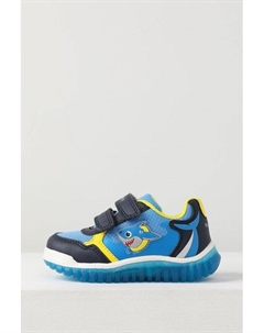 Кроссовки комбинированные с принтом Geox