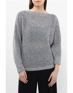 Джемпер крупной вязки с металлизированным эффектом Guess
