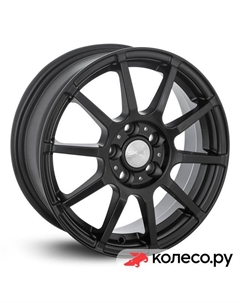 Литой диск Akita 6x15/4*100 D60.1 ET40 Черный бархат Скад