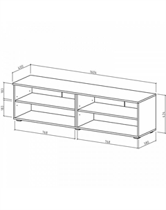 Тумба под ТВ Мартин-5 Вмф