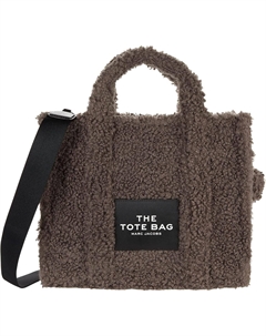 Большая большая сумка Teddy среднего размера, серый Marc jacobs