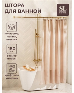 Штора для ванной Sima-land home