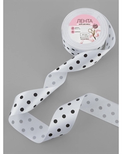 Лента атласная Арт узор