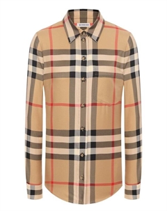 Хлопковая рубашка Burberry