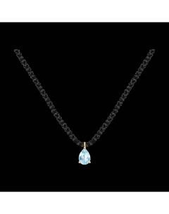 Колье из золота с полудрагоценными вставками Sokolov