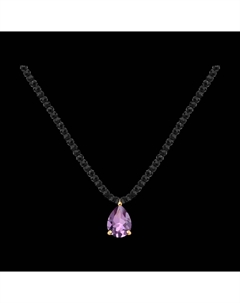 Колье из золота с полудрагоценными вставками Sokolov