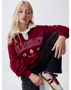 Свитшот с воротником для девочек Sela