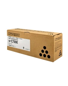Картридж Print Cartridge Black SP C730E 407837 Print Cartridge Black SP C730E Ricoh