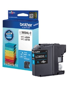 Картридж LC-665XLC голубой для MFC-J2320/J2720 (1200стр.) Brother