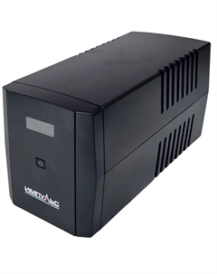 Источник бесперебойного питания ЮНИОР СМАРТ 1200 1200/720 ВА/Вт, LCD, USB, RJ11/RJ45, IEC-C13x6 Импульс