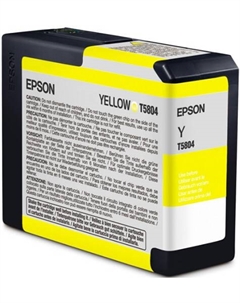 Картридж C13T580400 для принтера Stylus Pro 3800 (80 ml) жёлтый Epson