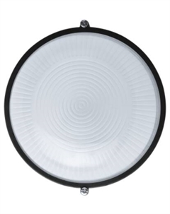 Светильник Navigator 17086 НПП-60w термостойкий круглый без решетки IP54 черный (94811 NBL-R1)