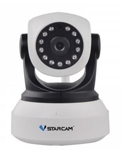 Видеокамера IP C7824 WIP WiFi с поддержкой P2P, с возможностью записи на карту памяти до 64Гб. Vstarcam