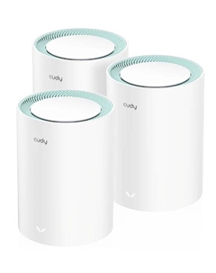 Маршрутизатор M1500(3-Pack) Gigabit Wi-Fi 6 Mesh Solution Cudy