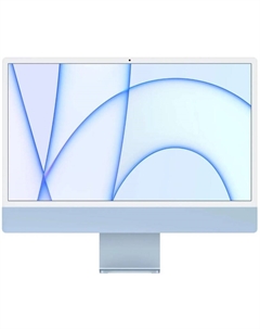Моноблок 24'' Imac 24 (2023) (MQRC3LL/A) with Retina 4.5K display: M3 chip with 8‑core CPU and 8‑core GPU, 8GB, 256GB SSD - Blue Apple