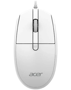 Мышь OMW401 ZL.MCEEE.030 белая оптическая 2000dpi USB 4but (2076982) Acer