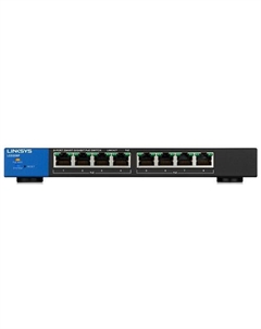 Коммутатор PoE LGS308P-EU 8x10/100/1000, PoE, Smart Linksys
