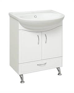 Тумба под раковину Севилья 60 00000000791 Белая Runo
